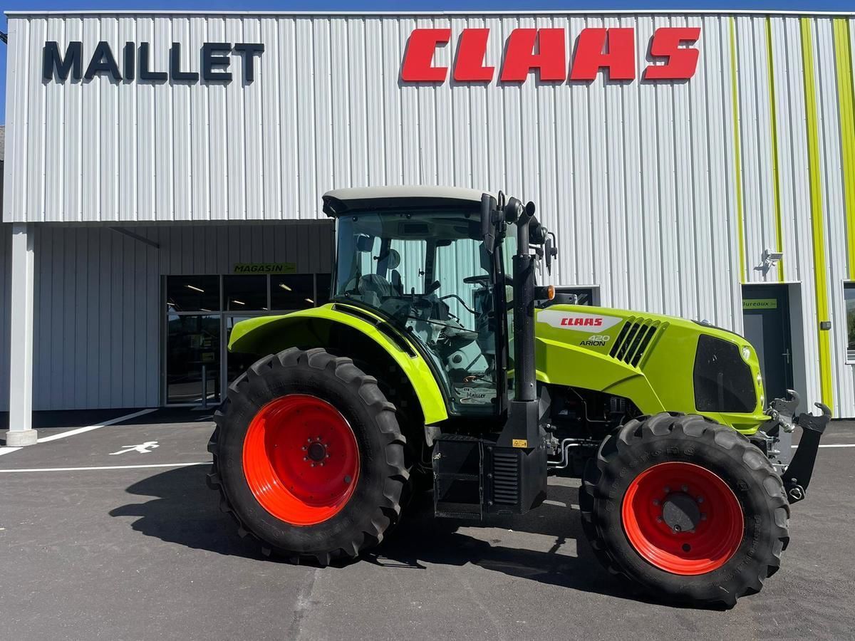 E-FARM: Claas Arion 420 - Tractor - id FUVKPM6 - 62.000 EUR - Anul: 2022 - Citeste ore: 856,Muterea motorului: 100,Franța