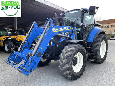 E-FARM: New Holland T5.105 - Tractor - id G16FTDX - €45,500 - Year of construction: 2016 - Engine hours: 4,910,Engine power (HP): 107,France