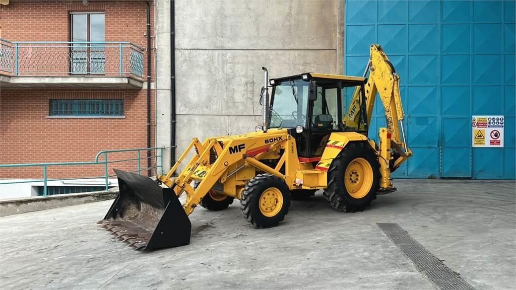 E-FARM: Massey Ferguson 60hx 4x4 - Koparko-ładowarka - id NZV7EWK - 21 000 € - Rok produkcji: 1992 - Włochy