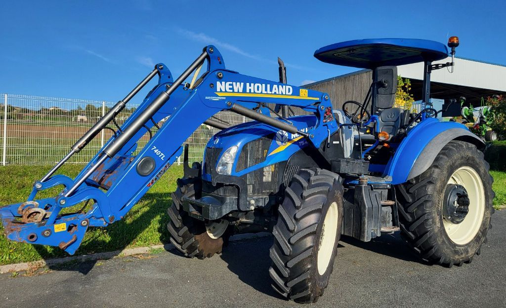 E-FARM: New Holland T5.95 - Tracteur - id JGXVD4U - 48 000 € - Année: 2019 - Lecture du nombre d'heure: 3 578,Puissance du moteur (chevaux): 95,France