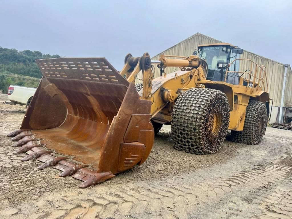 E-FARM: Caterpillar 988 h - Chargeuse sur pneus - id IRSJMMT - 148 000 € - Année: 2011 - Lecture du nombre d'heure: 20 700,France