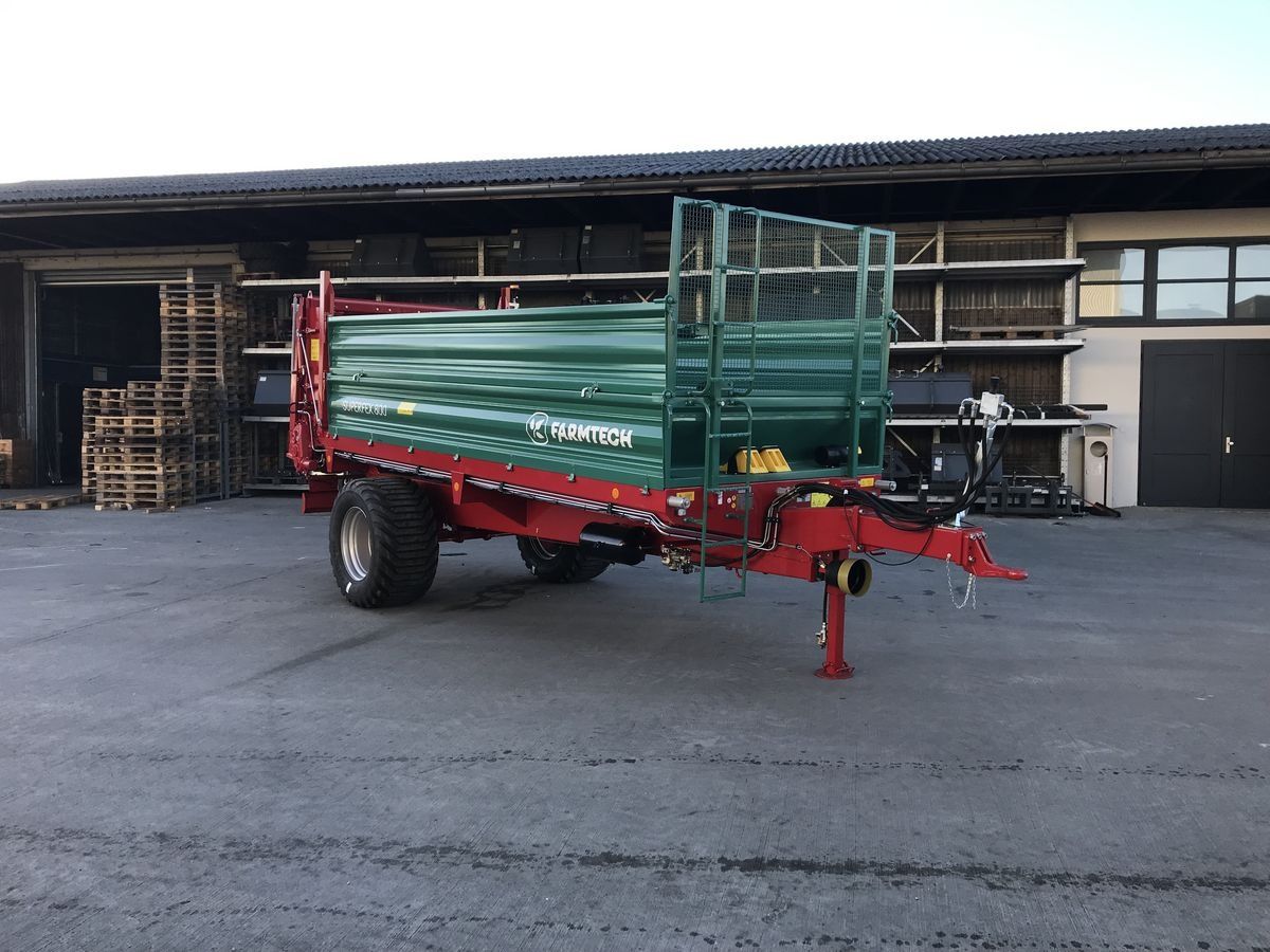 E-FARM: Farmtech superfex 800 - Manure and compost spreader - id 