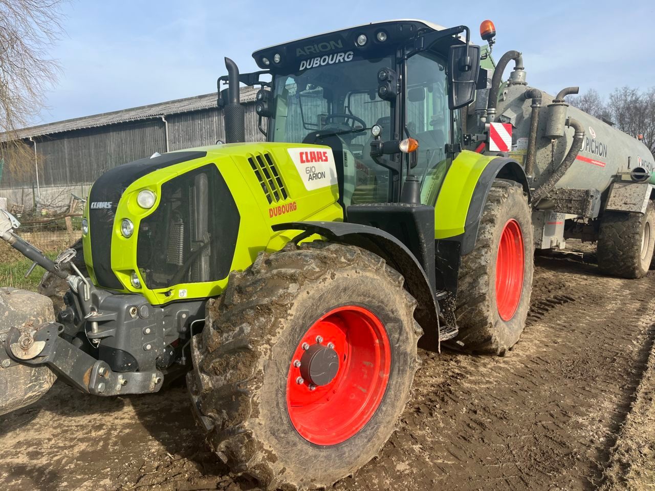 E-FARM: Claas Arion 610 - Traktor - id LKMQRLQ - 84.000 € - Produktionsår: 2020 - Motortimer: 1.850,Motoreffekt (HP): 145,Frankrig