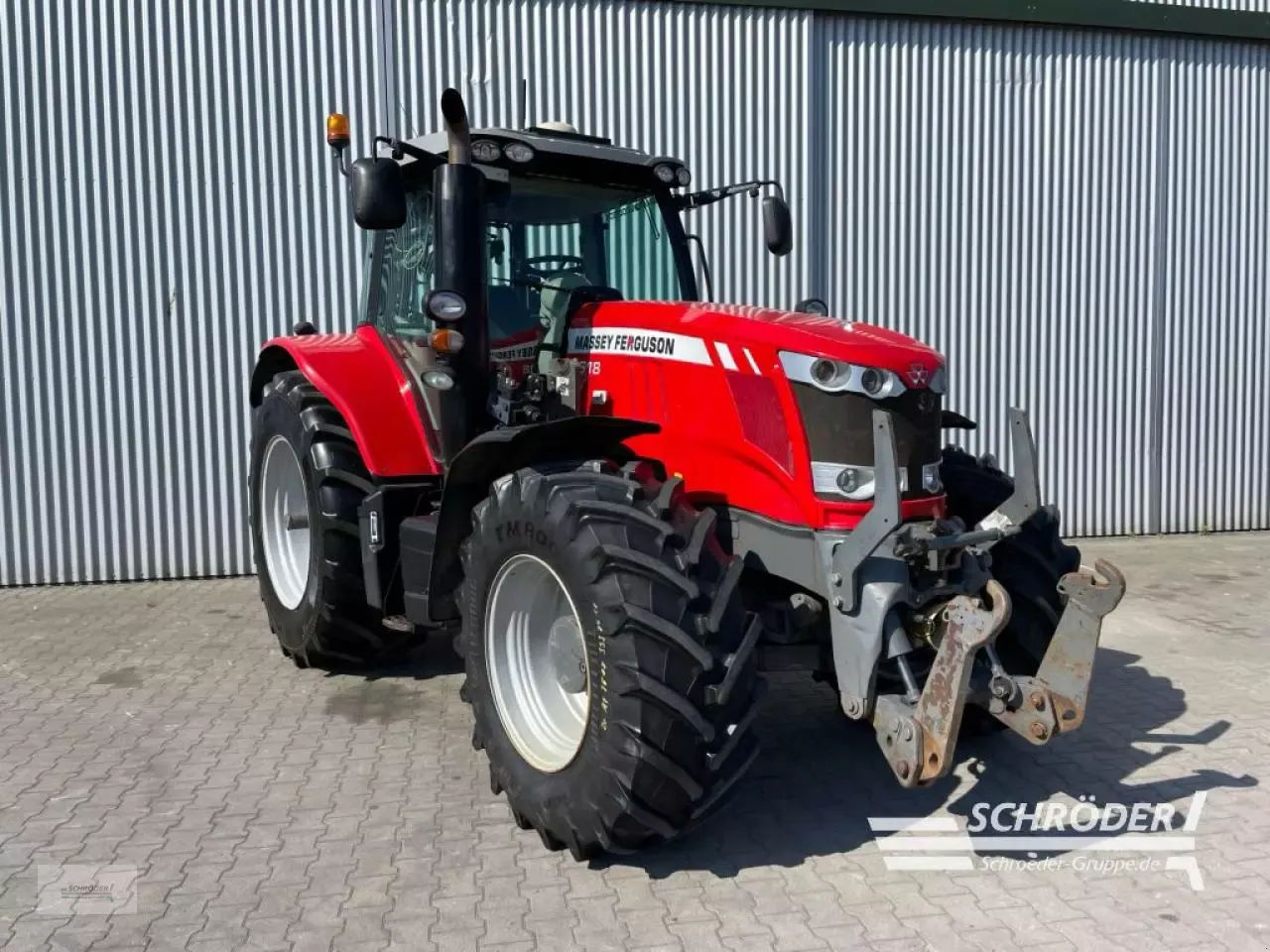 E-FARM: Massey Ferguson 7618 Dyna-VT - Traktor - id 76VMJEJ - 49.885 € - Baujahr: 2013 - Abgelesene Motorstunden: 7.901,Motorleistung (PS): 180,Deutschland