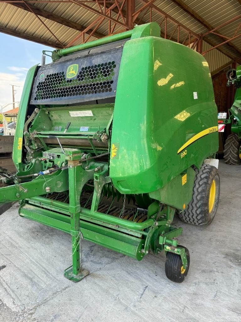 E-FARM: John Deere 990 - Πρέσσα - id DZ2AYCS - 22.000 € - Χρονία: 2012 - Συνολικός αριθμός παραχθέντων δεμάτων: 24.173,Γαλλία