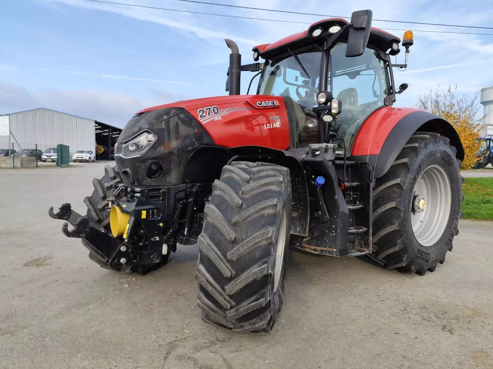 E-FARM: Case IH Optum 270 CVX - Τρακτέρ - id 6TBJIRD - 120.000 € - Χρονία: 2019 - Μετρητής ωρών: 3.832,Ισχύς κινητήρα: 271,Γαλλία