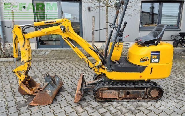 KOMATSU pc 09 inkl. abbruchhammer Mini excavadora  9900 €