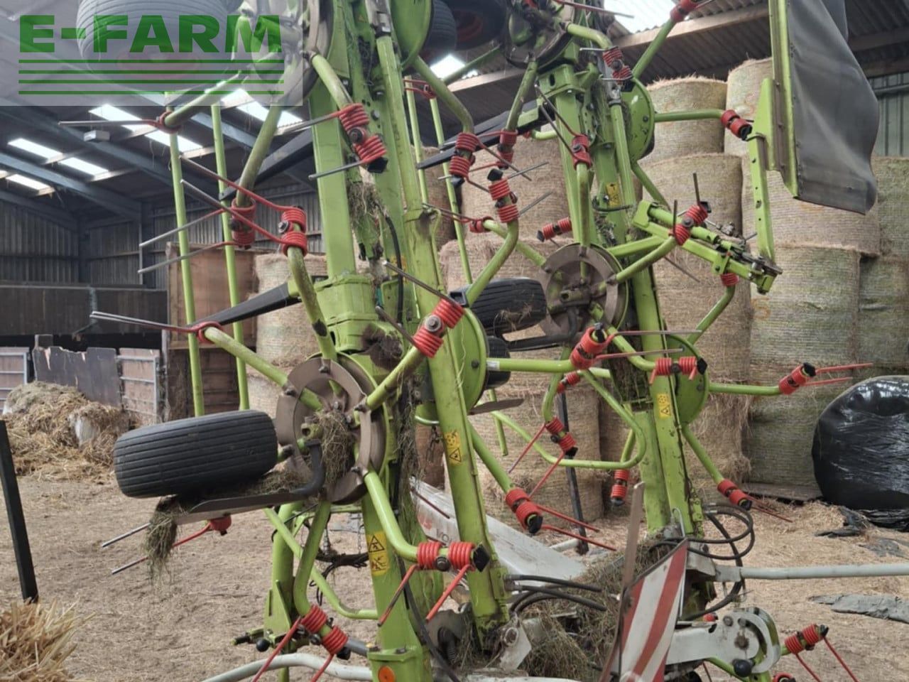 Claas Volto 1100 Karuzelowy przetrząsacz do siana 13 762 €