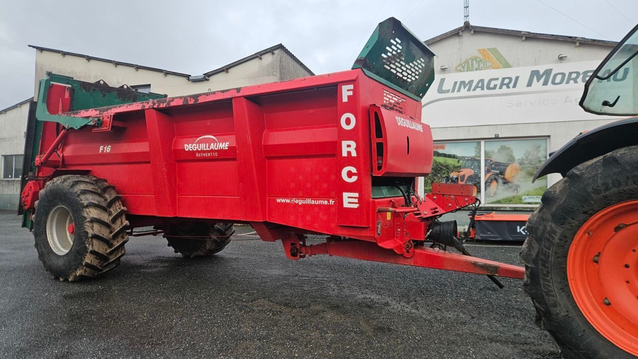 Deguillaume force 16d Épandeur de fumier et de compost 18 000 €