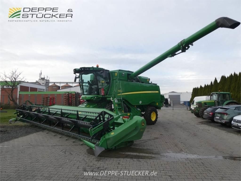 E-FARM: John Deere T670 - Moissoneuse-batteuse - id Z4ZMKBS - 329 700 € - Année: 2023 - Lecture du nombre d'heure: 351,Puissance du moteur (chevaux): 455,Allemagne
