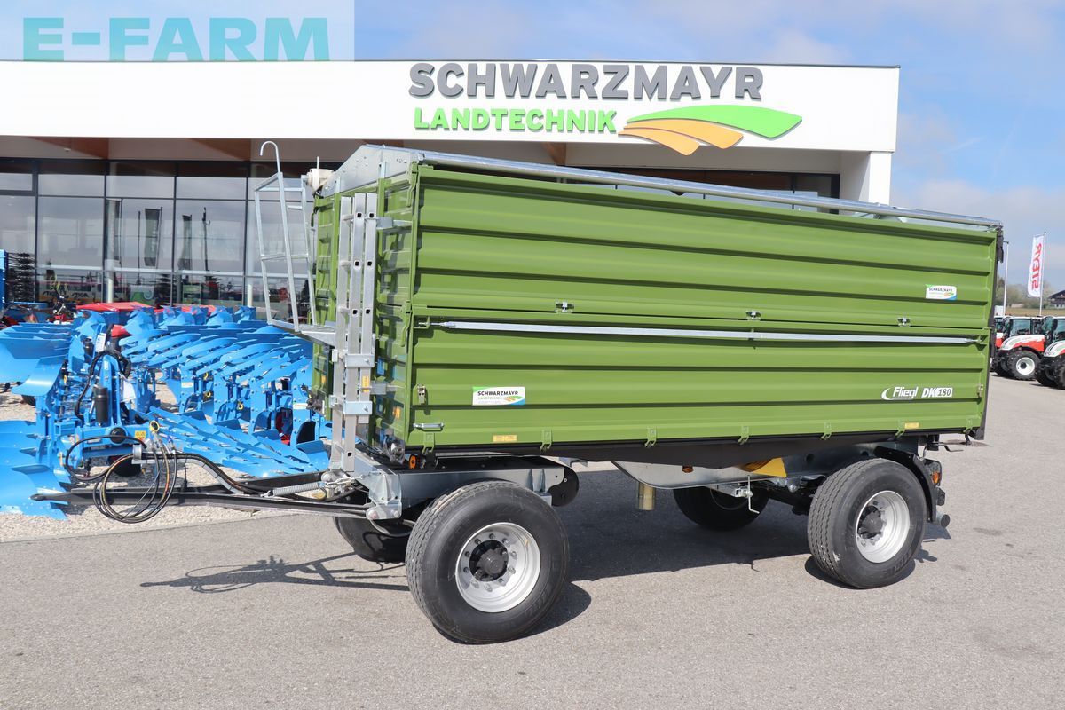 E-FARM: Fliegl dk 180 maxum fox - Tombereau - id SYKKCP5 - 28 714 € - Année: 2023 - Autriche