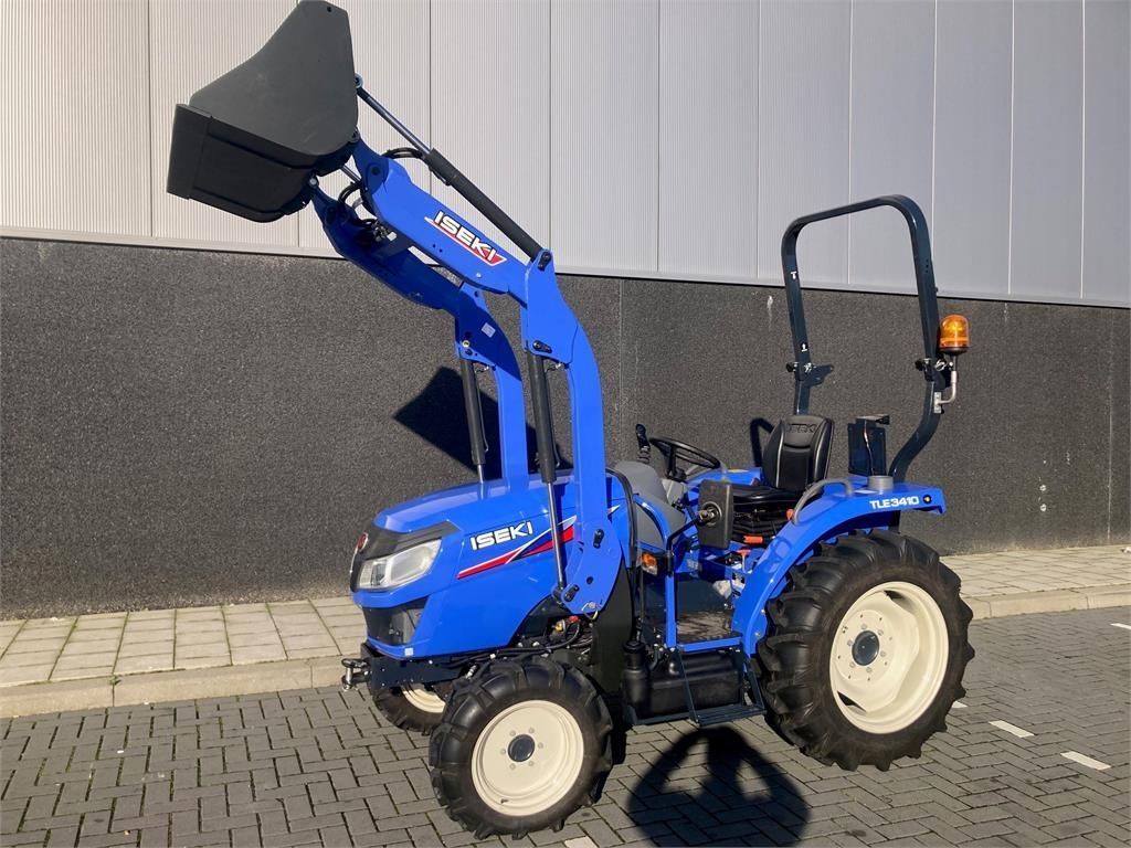 E-FARM: Iseki tle 3410 hydro met voorlader en bak - Tractor - id