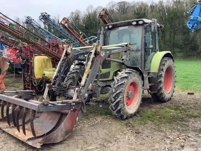 E-FARM: Claas 557atz - Tractor - id 53DQBTF - 29.500 EUR - Anul: 2005 - Citeste ore: 5.800,Muterea motorului: 115,Franța