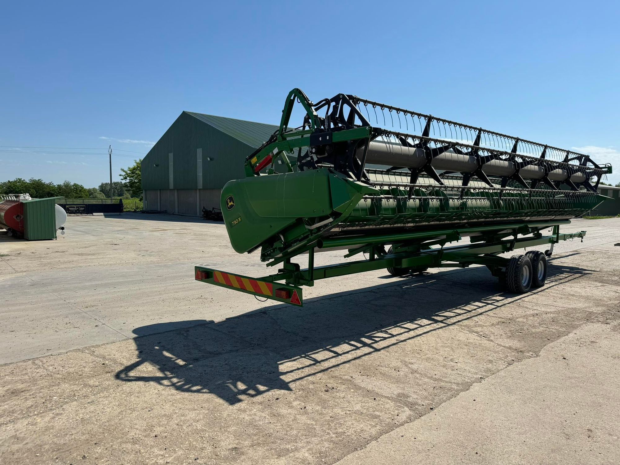 E-FARM: John Deere 730X - Header - id JQ1UYFT - €48,000 - Year of construction: 2020 - Engine hours: 310,Hungary