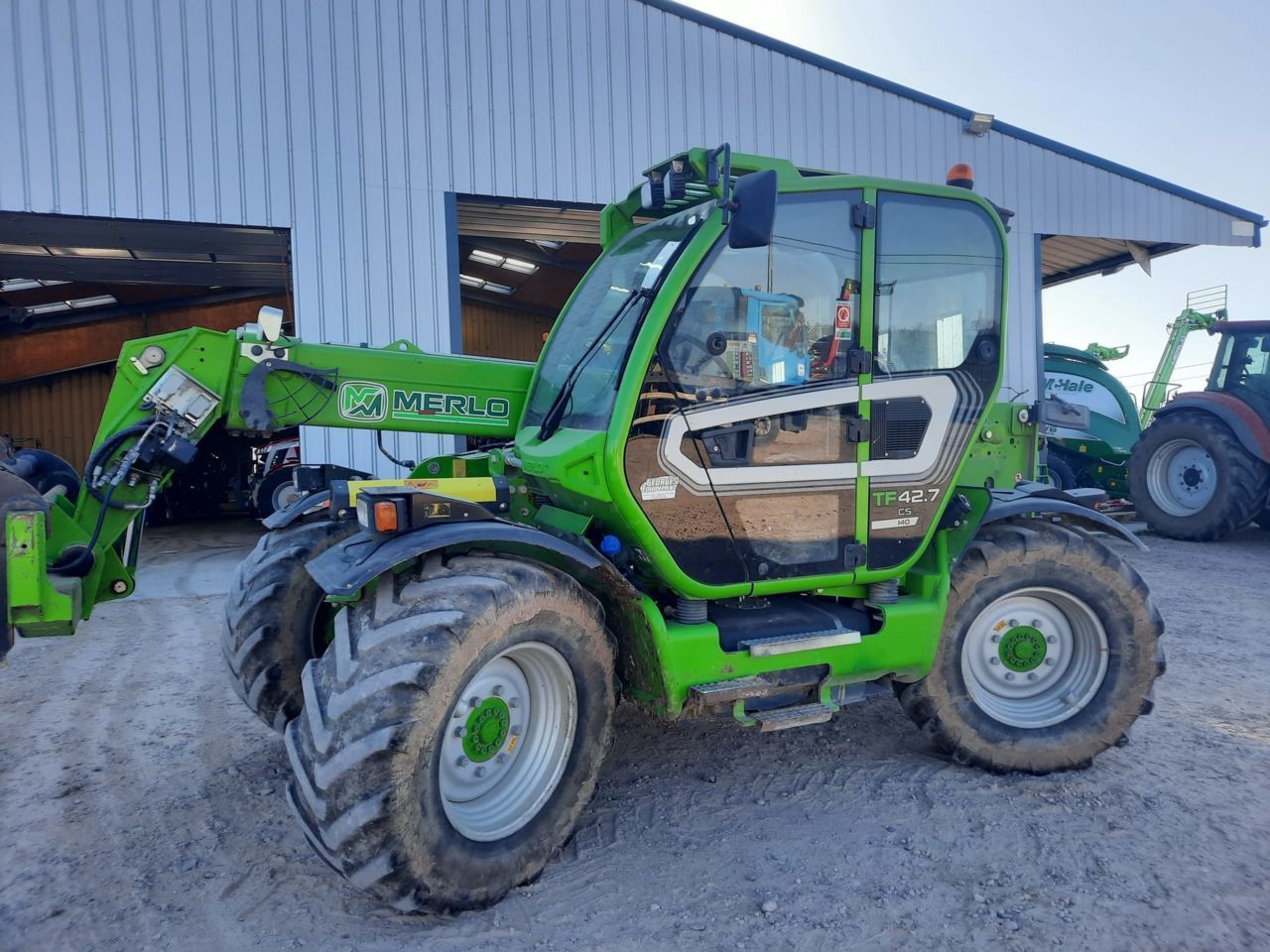 E-FARM: Merlo 42.7 cs - Telescopici - id S36SEGV - 58.000 € - Anno di costruzione: 2018 - Ore: 2.945,Potenza del motore: 140,Francia