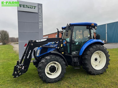 E-FARM: New Holland TD5.95 - Tractor - id EZWLIPG - €38,147 - Year of construction: 2018 - Engine hours: 1,470,Engine power (HP): 98,Denmark