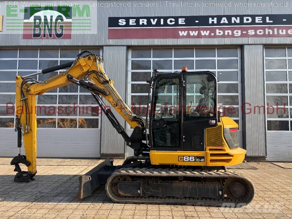JCB 86c-2 tab bj 21 1.900h gebraucht bagger Mini-pelle 50 500 €
