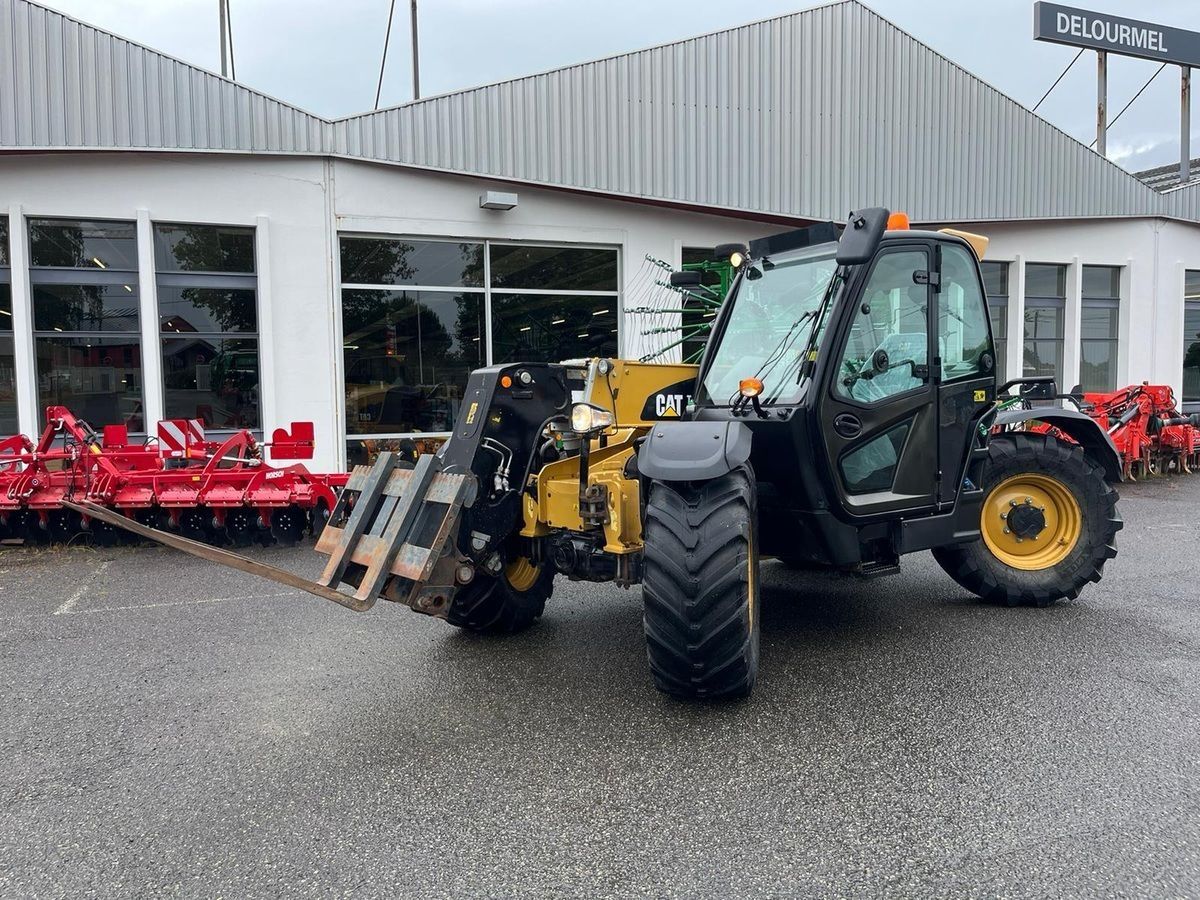 E-FARM: Caterpillar th 357 d - Ładowacz teleskopowy - id PDLPK8V - 48 000 € - Rok produkcji: 2018 - Motogodziny: 3900,Moc silnika: 126,Francja