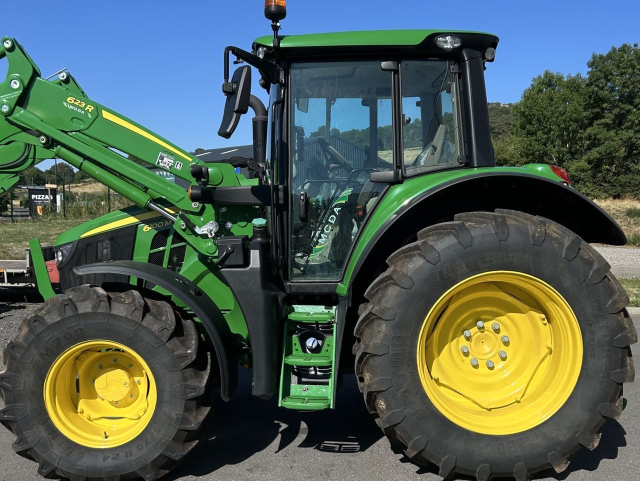 John Deere 6100 M Tractor €87,000