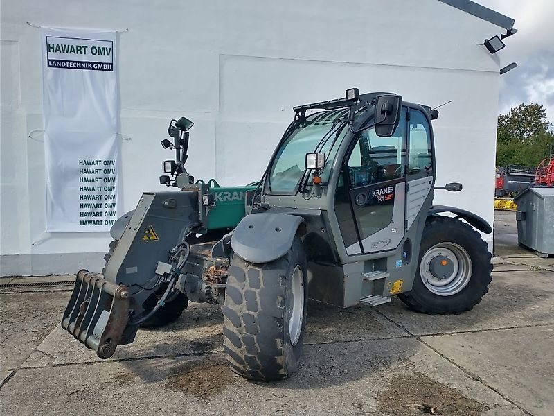 E-FARM: KRAMER kt557 t4 - Chargeur télescopique  - id JGX1AUJ - 60 000 € - Année: 2019 - Lecture du nombre d'heure: 5 046,Allemagne