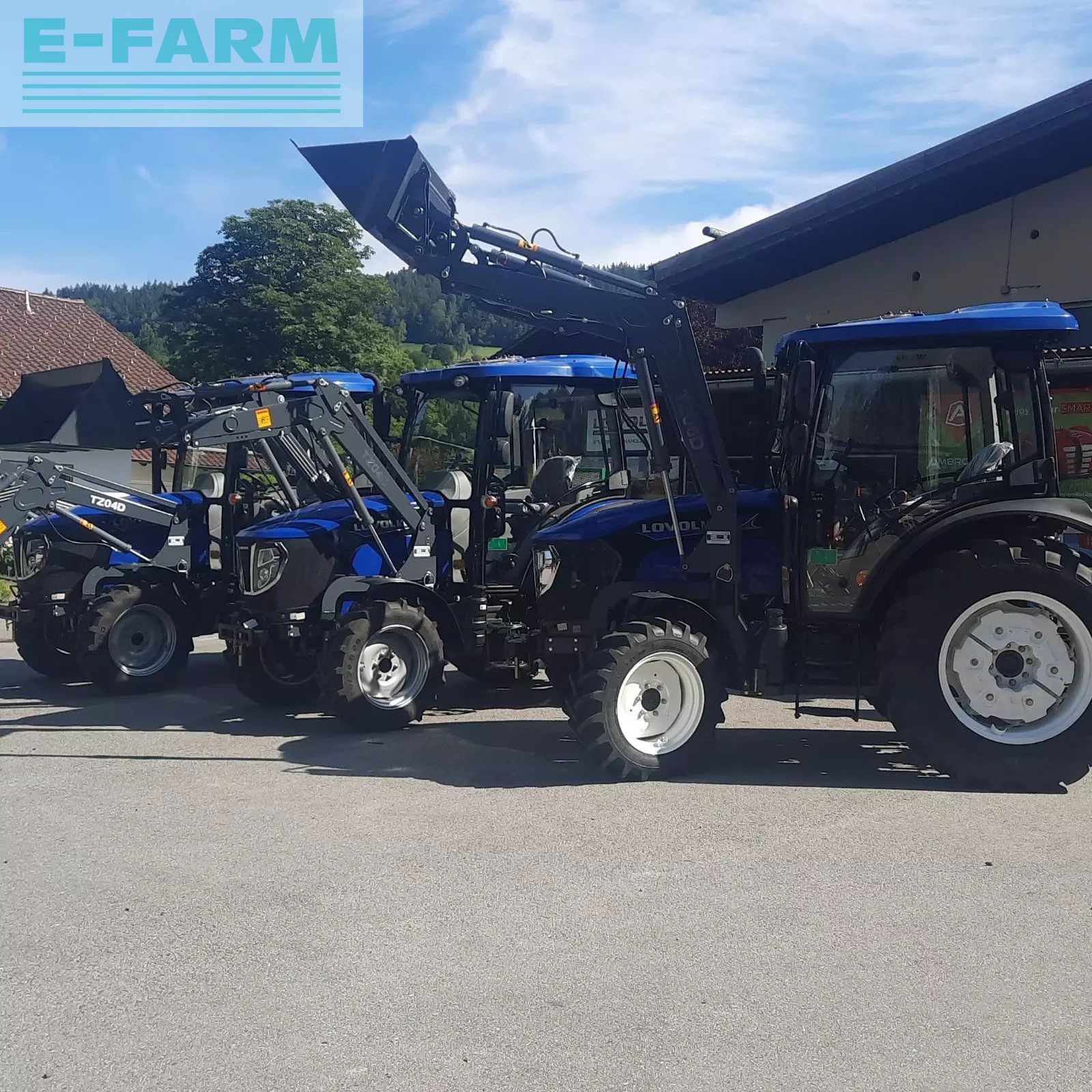 LOVOL traktor m754 kabine stage v 75 ps, allrad, frontlader Tractor €32,772