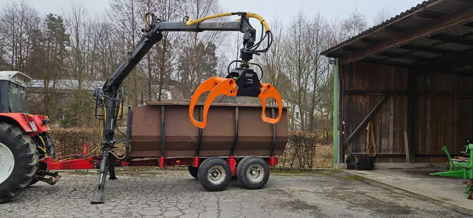 FARMI mpv 9000 Forestry trailer €16,800