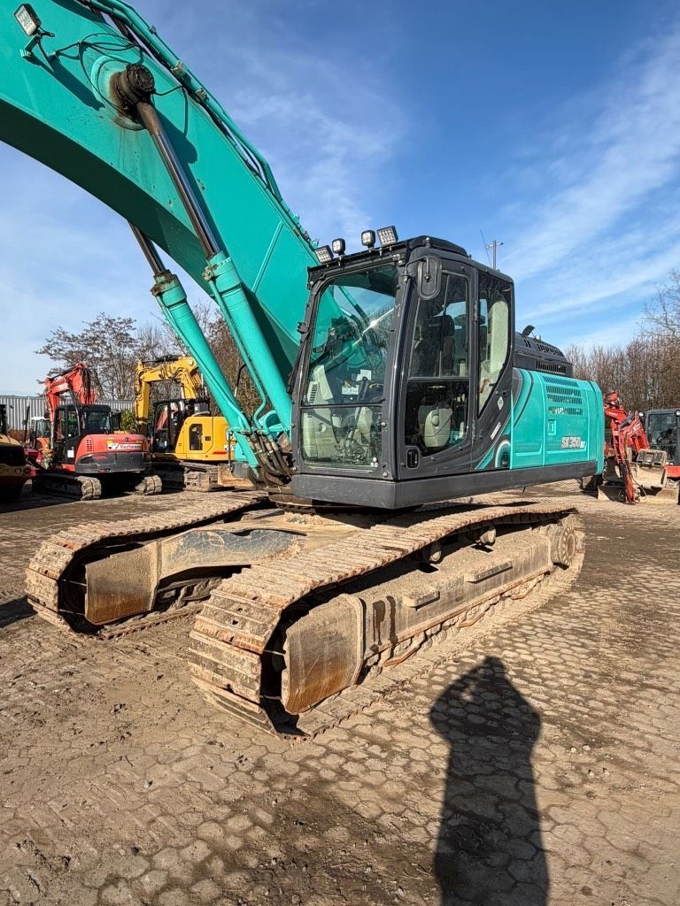 Kobelco sk 350 nlc, trimble 3d Lánctalpas kotrógép 96 000 EUR