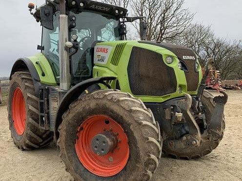 E-FARM: Claas Axion 830 CMATIC - Traktor - id E38JWKL - 70.327 € - Baujahr: 2018 - Abgelesene Motorstunden: 7.659,Motorleistung (PS): 235,Vereinigtes Königreich