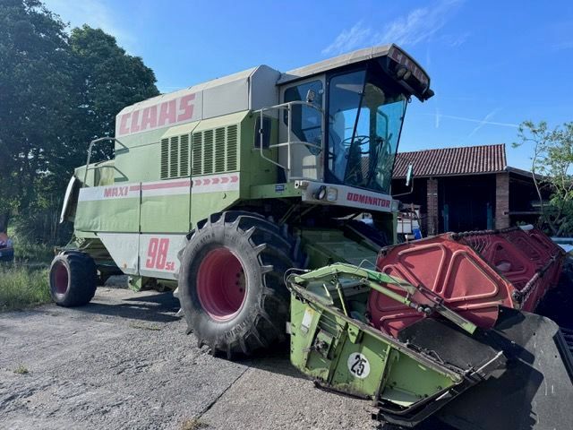 E-FARM: Claas dominator 98 sl maxi - Kombajn zbożowy - id VZJCQBJ - Rok produkcji: 1993 - Motogodziny: 6205,Francja