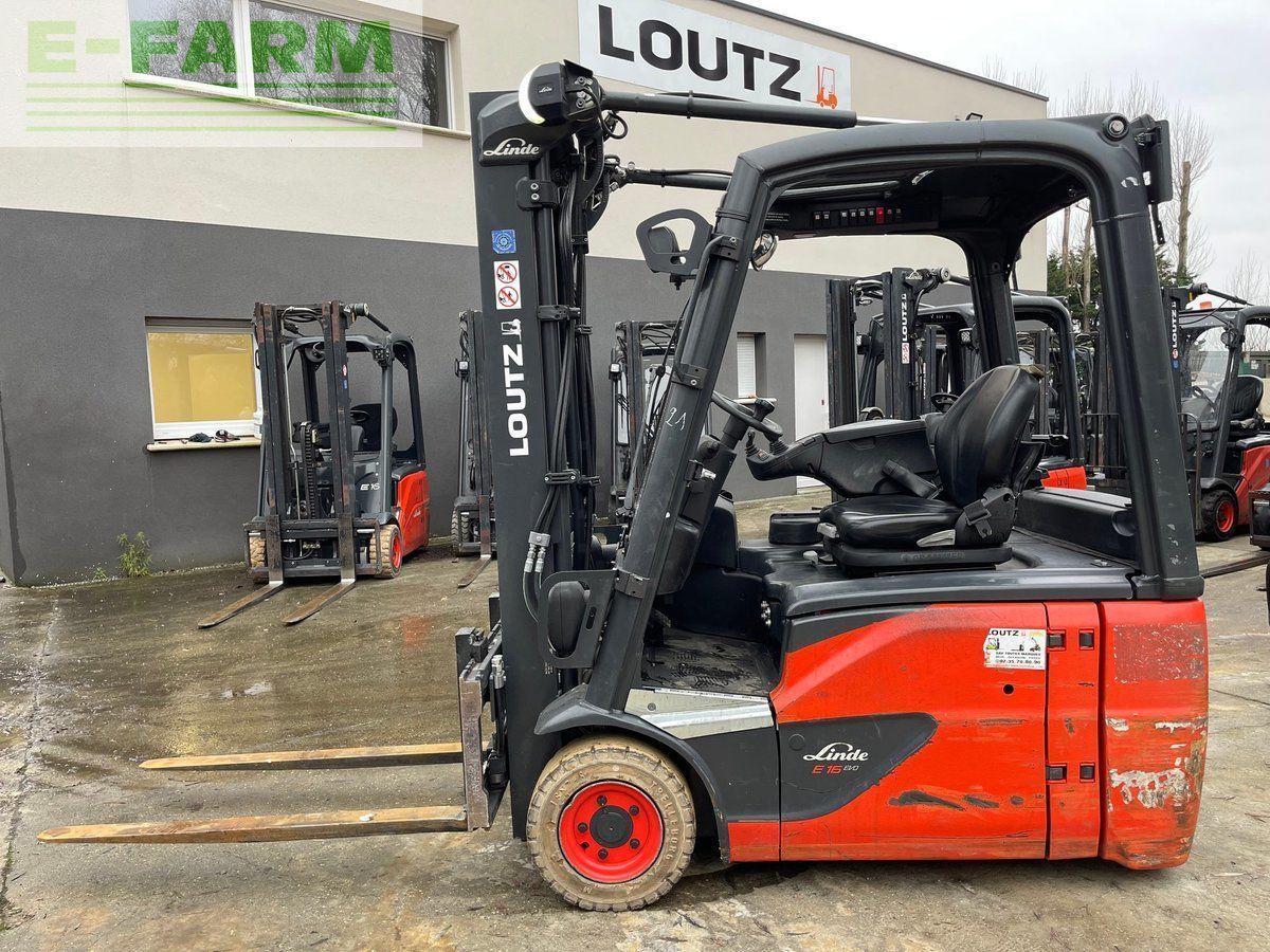 Linde e16-02 Chariot élévateur 16 000 €