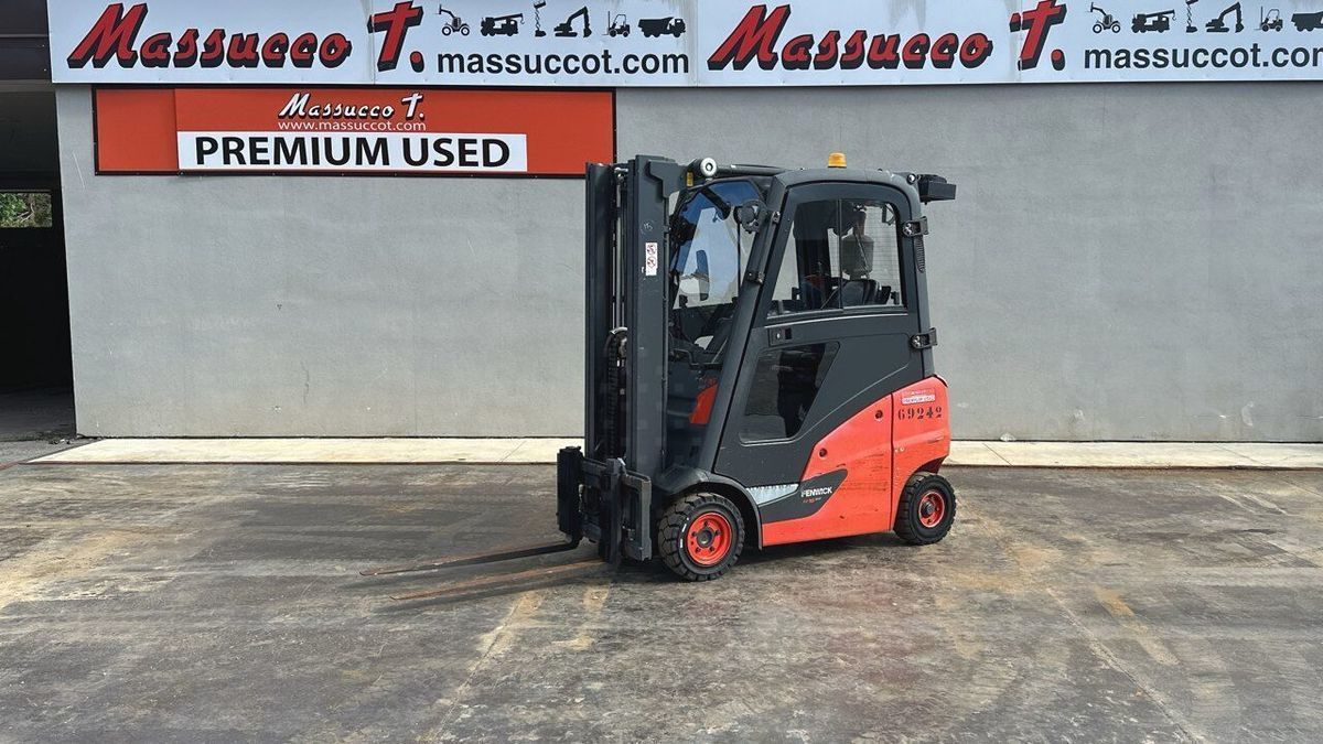 E-FARM: Linde h16d-01 - Targonca - id XKF3UEH - 19 500 EUR - Gyártási év: 2017 - Üzemóra (motor): 3950,Olaszország