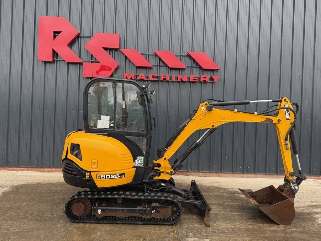 JCB 8026 cts 2.8t mini excavator / digger Mini-pelle 21 837 €