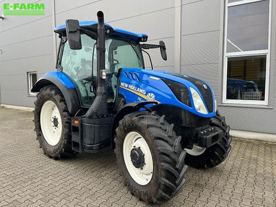 E-FARM: New Holland T6.145 - Tractor - id NGUZKKP - €59,900 - Year of construction: 2019 - Engine hours: 1,450,Engine power (HP): 146,Germany