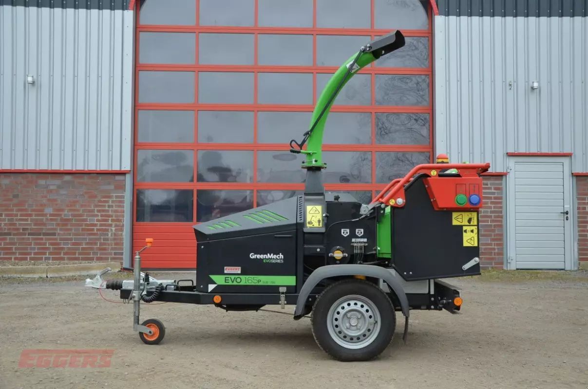 Greenmech evo 165 p Wood chipper and grinder €22,500