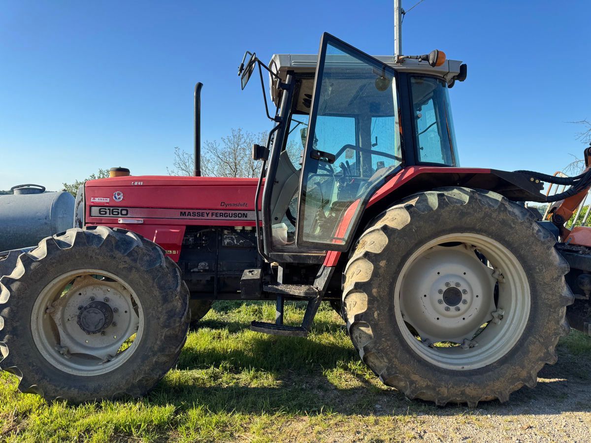 E-FARM: Massey Ferguson 6160 - Traktor - id UJGFCHJ - Rok produkcji: 1995 - Motogodziny: 7320,Moc silnika: 100,Francja