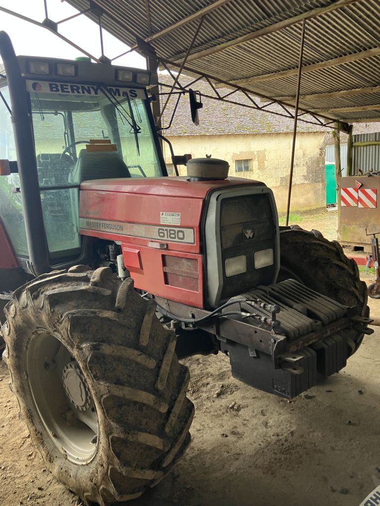 E-FARM: Massey Ferguson 6180 dynashift - Tractor - id AJN7RN6 - 22.000 € - Año: 1999 - Horas: 6100,Potencia del motor: 120,Francia