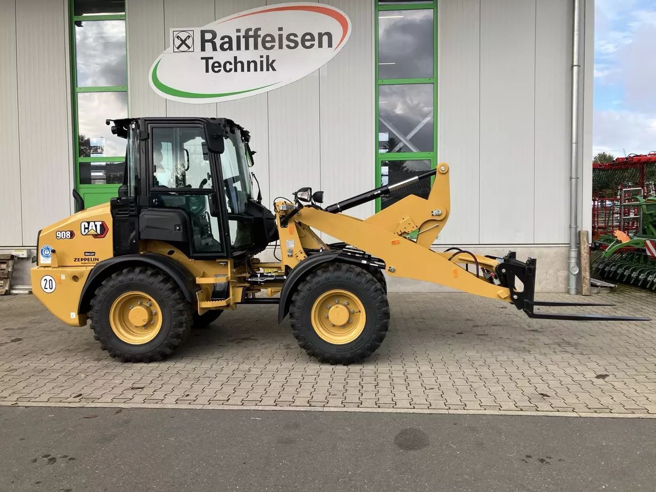 E-FARM: Caterpillar 908 hl - Chargeuse sur pneus - id CB7WP7V - Année: 2023 - Lecture du nombre d'heure: 51,Allemagne