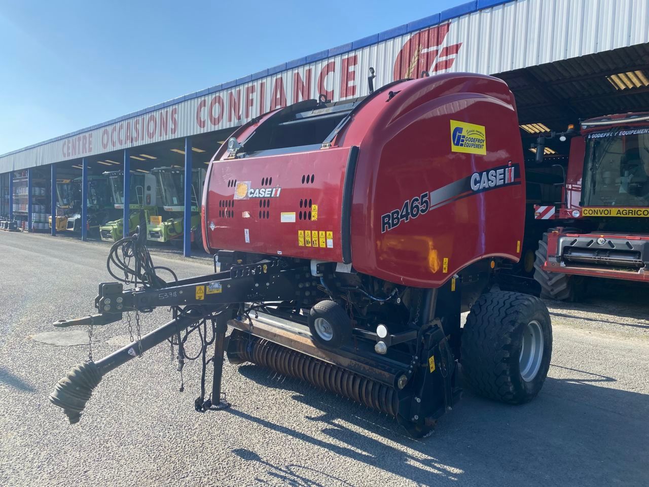 E-FARM: Case IH rb 465 - Presse à balles - id XII3HZE - 16 900 € - Année: 2015 - Balles produites: 21 600,France