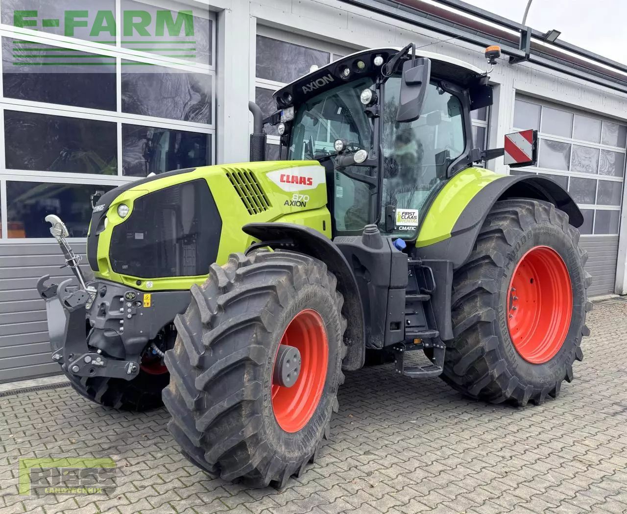 Claas Axion 870 CMATIC Tractor €179,500