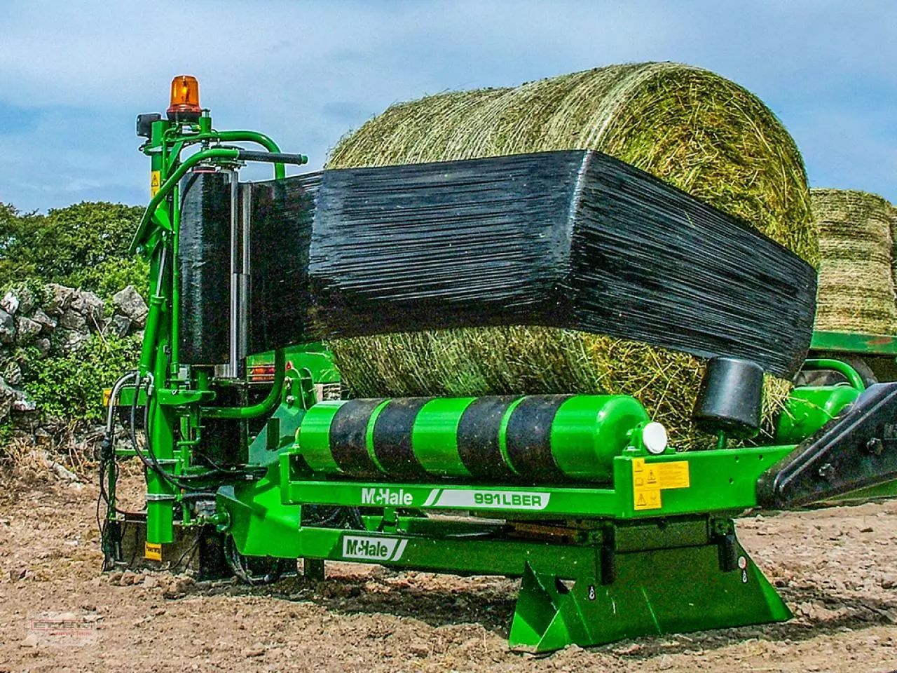 McHale 991 LBER Bale wrapper