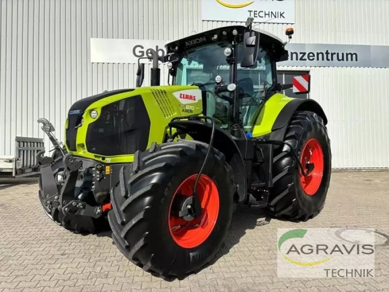 E-FARM: Claas Axion 870 CMATIC CEBIS - Tractor - id ZDU6NUM - €176,900 - Year of construction: 2023 - Engine hours: 1,392,Engine power (HP): 284,Germany