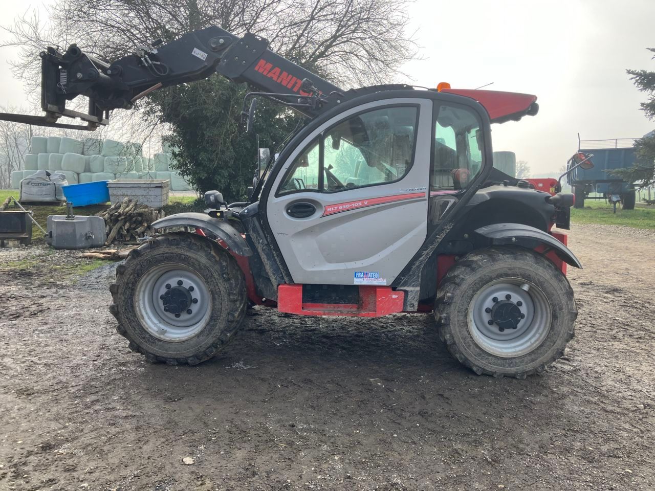 E-FARM: Manitou mlt 630-105 - Telehandler - id VLHXSGS - €36,000 - Year of construction: 2018 - Engine hours: 6,600,France