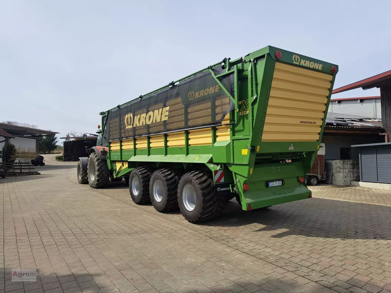 E-FARM: Krone TX 560 - Lade-/Silierwagen - id FSEL65F - 103.000 € - Deutschland