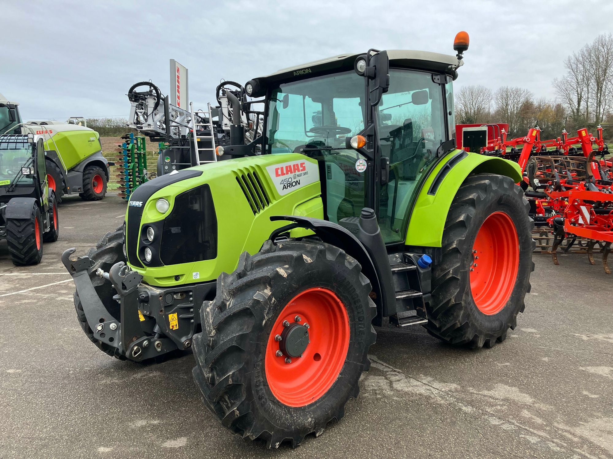 E-FARM: Claas Arion 450 - Tracteur - id LREBAZJ - 75 000 € - Année: 2018 - Lecture du nombre d'heure: 1 850,Puissance du moteur (chevaux): 130