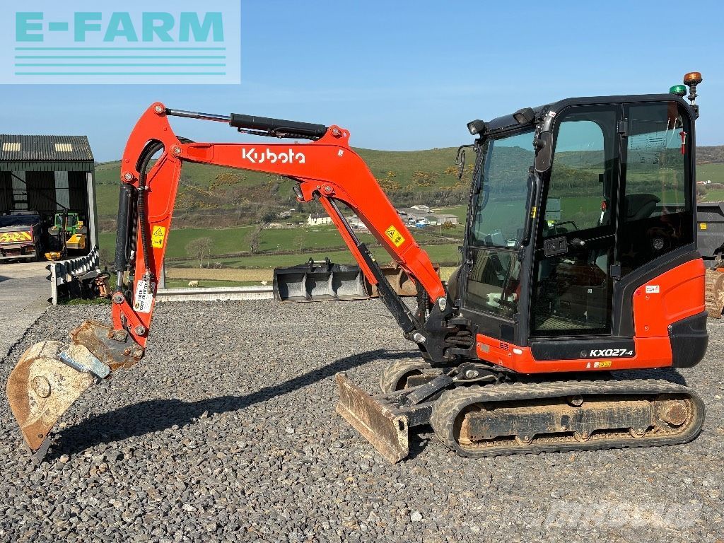 Kubota kx 027-4 Mini excavator €27,366