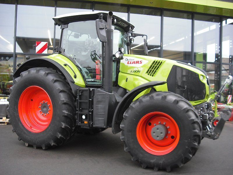 E-FARM: Claas Axion 870 CMATIC CEBIS - Tractor - id 5VJI3JV - €149,500 - Year of construction: 2020 - Engine hours: 1,520,Engine power (HP): 295,Germany