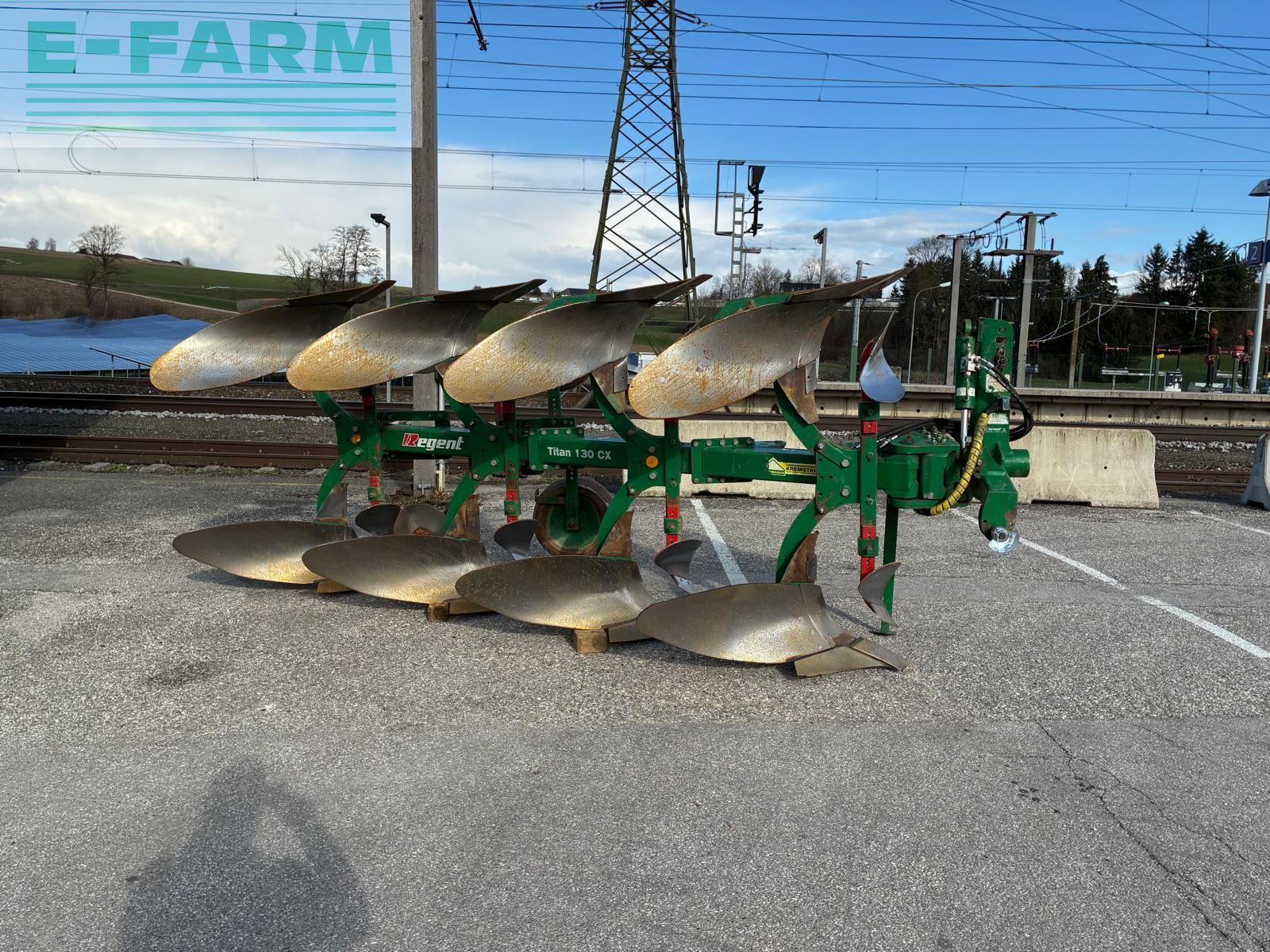 Regent titan 130 cx Pług 6900 €