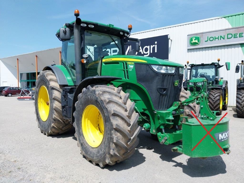 E-FARM: John Deere 7250 R - Tractor - id Q79VUPM - €75,000 - Year of construction: 2016 - Engine hours: 7,350,Engine power (HP): 250,France