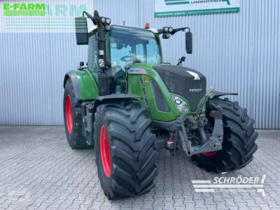 E-FARM: Fendt 722 Vario - Tractor - id V87PRYI - €82,885 - Year of construction: 2017 - Engine hours: 9,143,Engine power (HP): 220,Germany