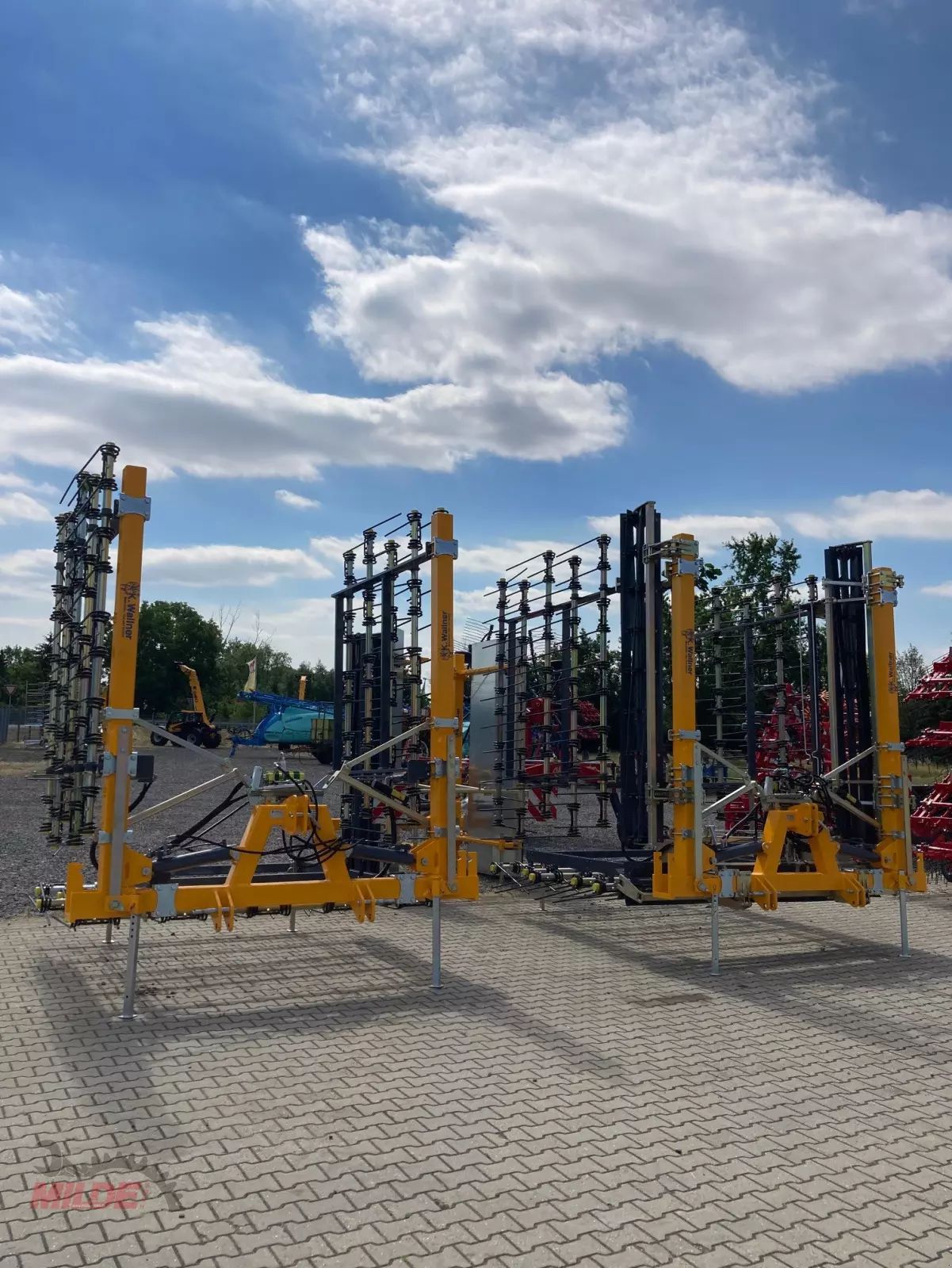 WALLNER wsm 900 strohstriegel Mechanical weed control